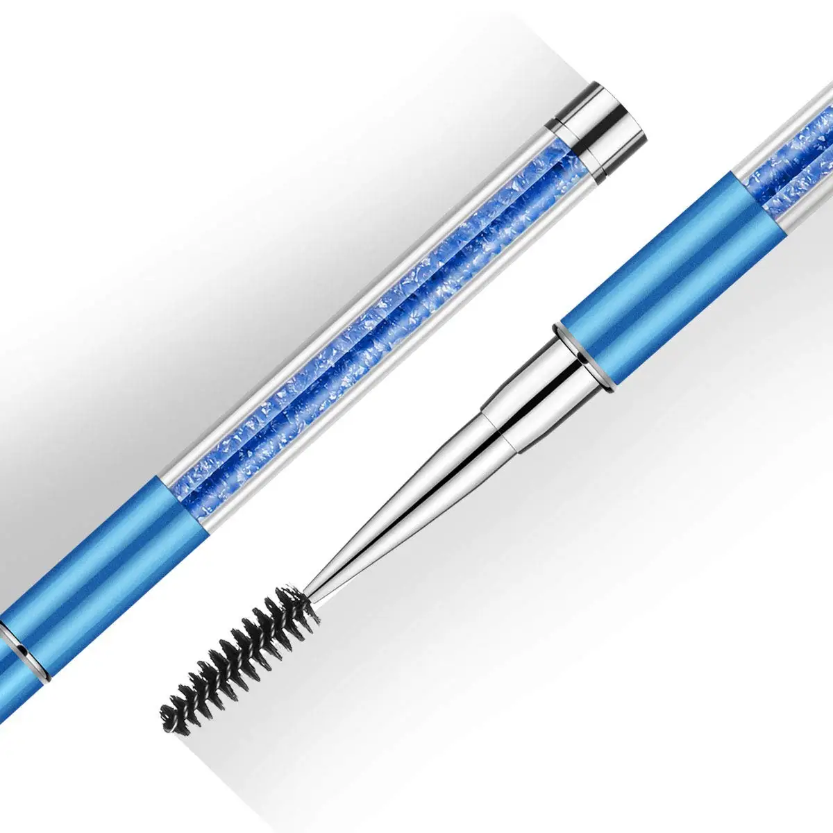 

Shiny Rhinestone Lash Brush Eyelash Brushes Eyelash Mascara Wand Applicator Makeup Tool Wands Spoolies Brushes