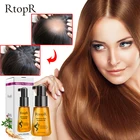 Марокканское эфирное масло арганы RtopR для сухих поврежденных волос и кожи головы, натуральная питательная сыворотка для волос