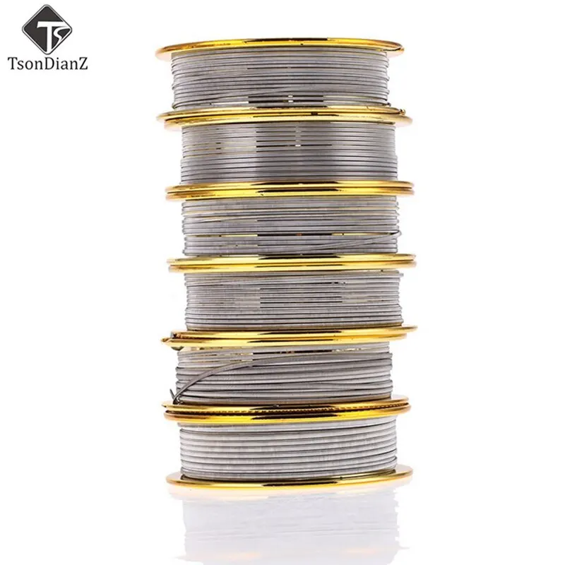 

10/15feet Coil Wire NI80 Heating Wire High Density RDA RBA RDTA Rebuildable Atomizer Heating DIY Coil