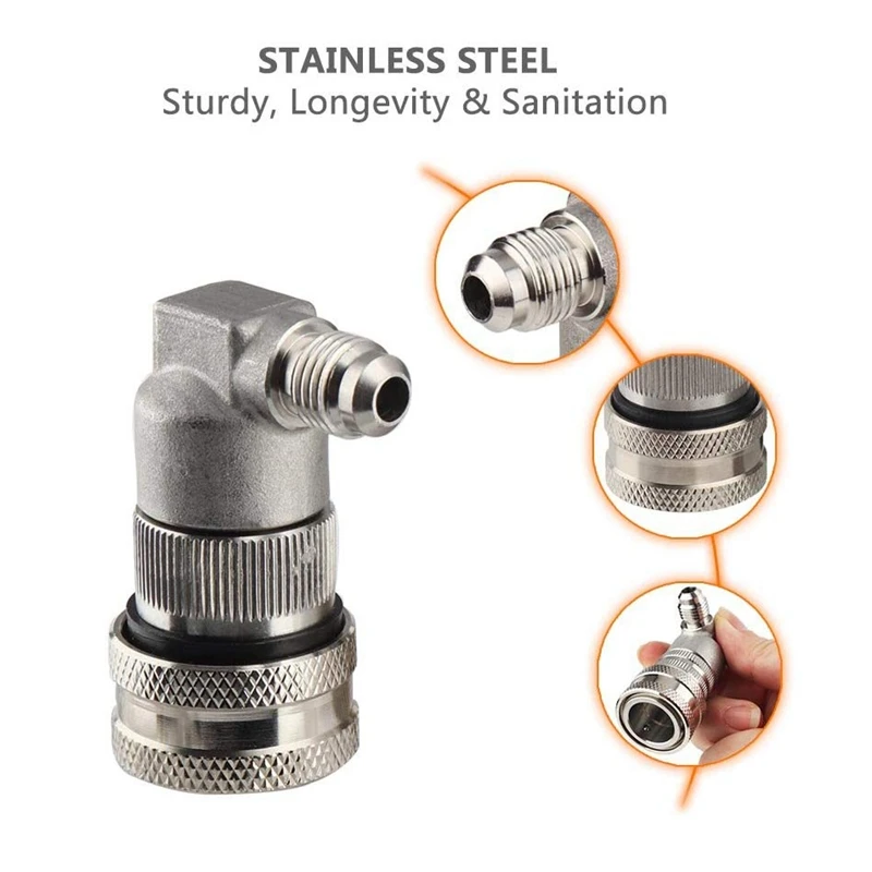 Соединители для пивного бочка MFL 1/4 дюйма диспенсер блокировки шарика барной