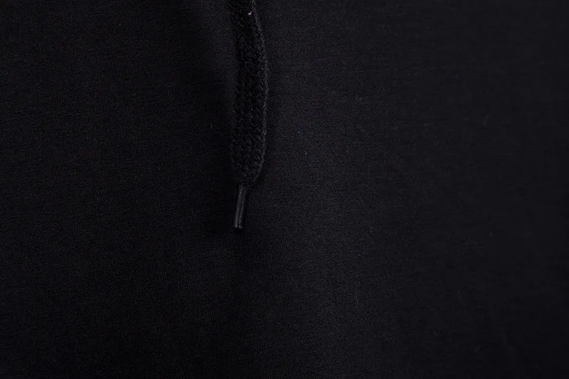 Толстовка мужская сверхдлинная черная в хипстерском стиле | Мужская одежда