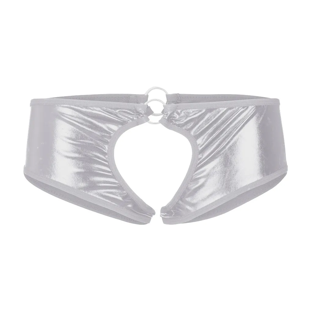 Сексуальные трусики SAGACE в новом стиле для женщин из лакированной кожи мода 2020