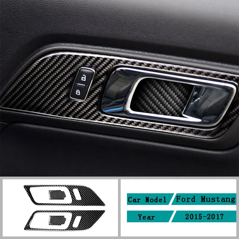 Автомобильные аксессуары из углеродного волокна защитная внутренняя панель