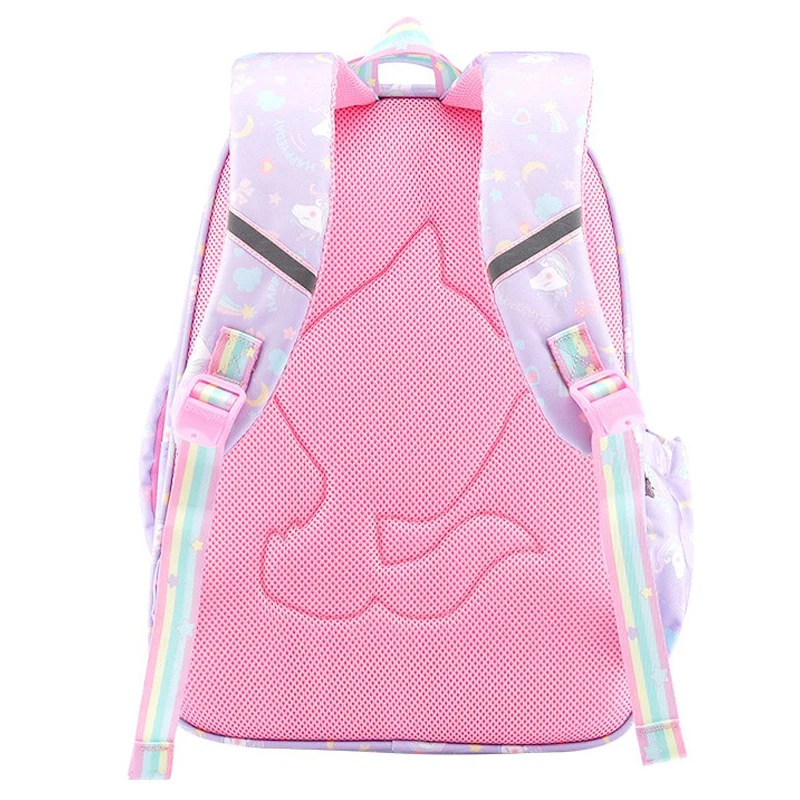 New Large schoolbag cute girl Student School Backpack Waterproof bagpack rainbow school Sweet book bags for teenage girls kids