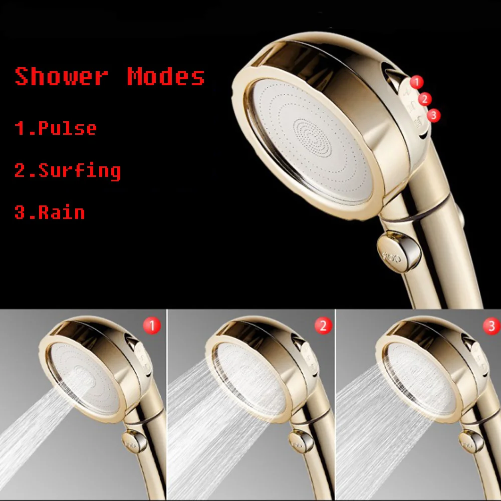 

Насадка для душа, 3 режима, вращение на 360 градусов