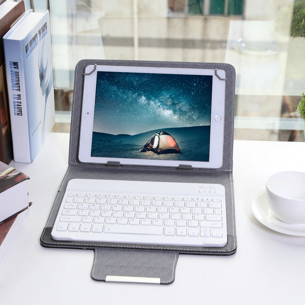 Портативная Мини Беспроводная Bluetooth клавиатура для планшета ноутбука смартфона