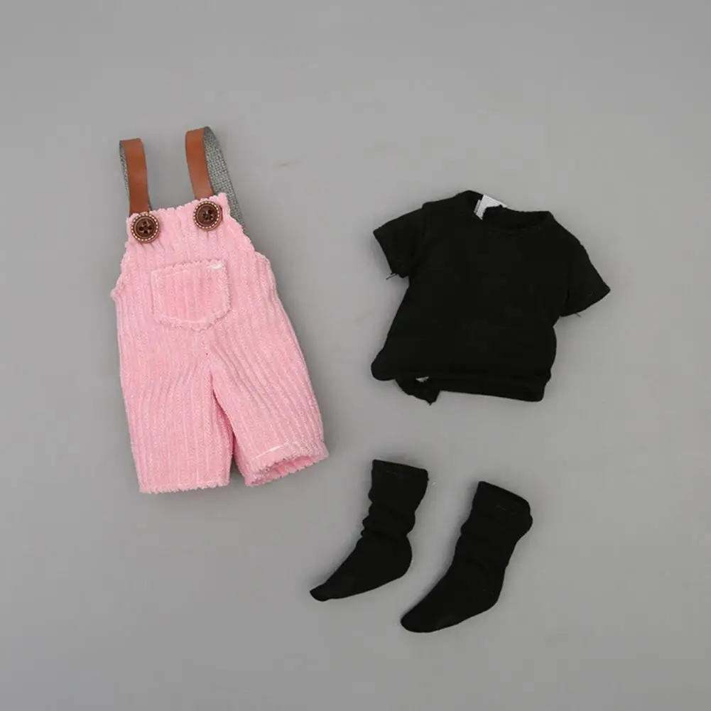 

1Set Doll Clothes Mini Decoration Compact Various Fashion Doll Outfits Birthday Gift Fashion Handmade Pretend Play Game