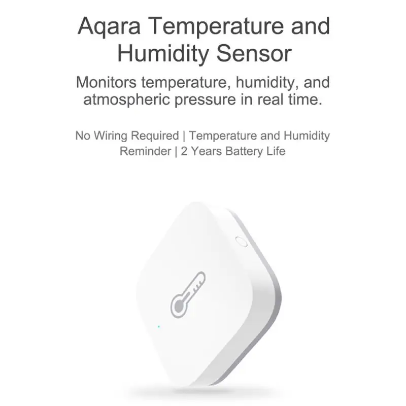 

Aqara Smart Air Pressure Temperature Humidity Environment Aqara Sensor Work For Xiaomi Home Android IOS APP Control Homekit