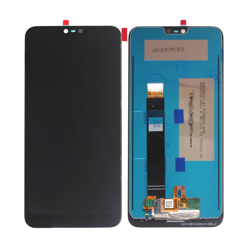 original for nokia 7 1 lcd display touch screen panel for nokia 7 1 screen lcd digitizer phone parts free global shipping