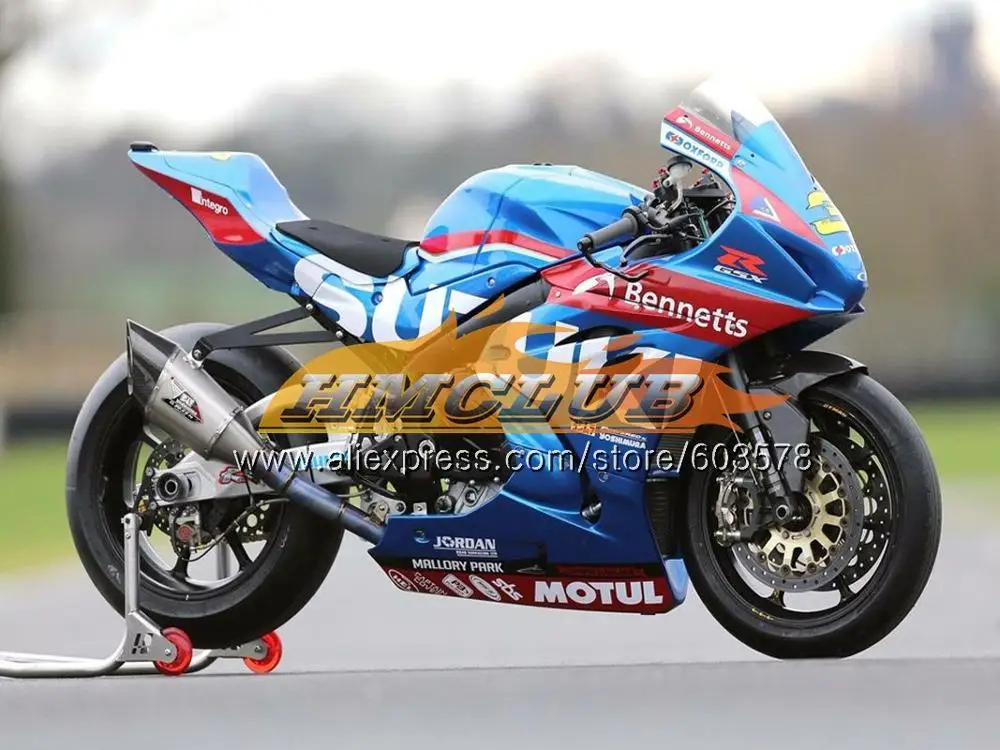 No. 17 Инъекции для SUZUKI GSXR 1000 CC GSX R1000, 17, 18, 19, 15CL. 39 L7 L8 GSXR-1000 K17 GSXR1000 Обтекатели розового и зеленого цветов - Цвет: No. 17