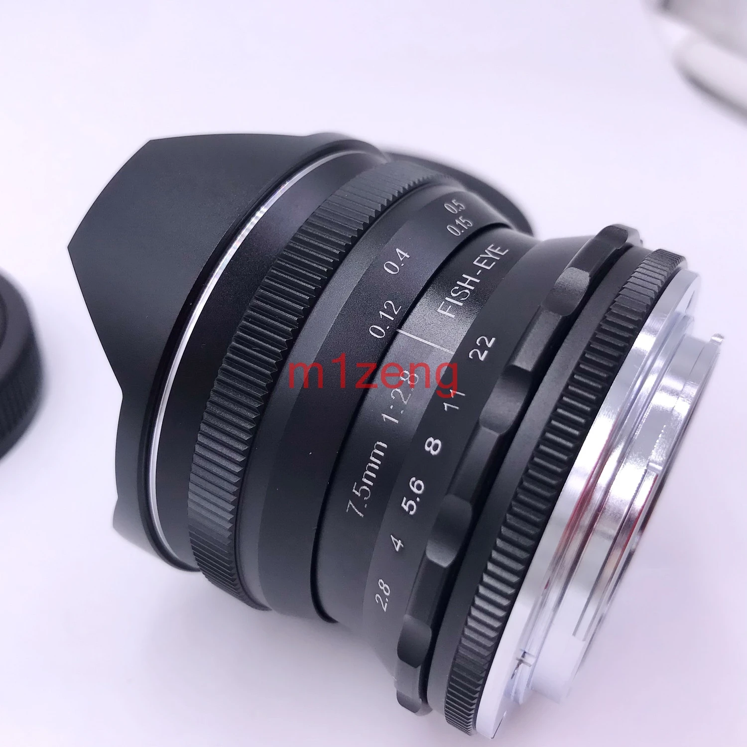 Широкоугольный объектив рыбий глаз 7 5 мм F2.8 для Sony a7 a9 A6500 A7R fuji xt20 xe3 xa2 m43 em1 em5 gh5 gf6