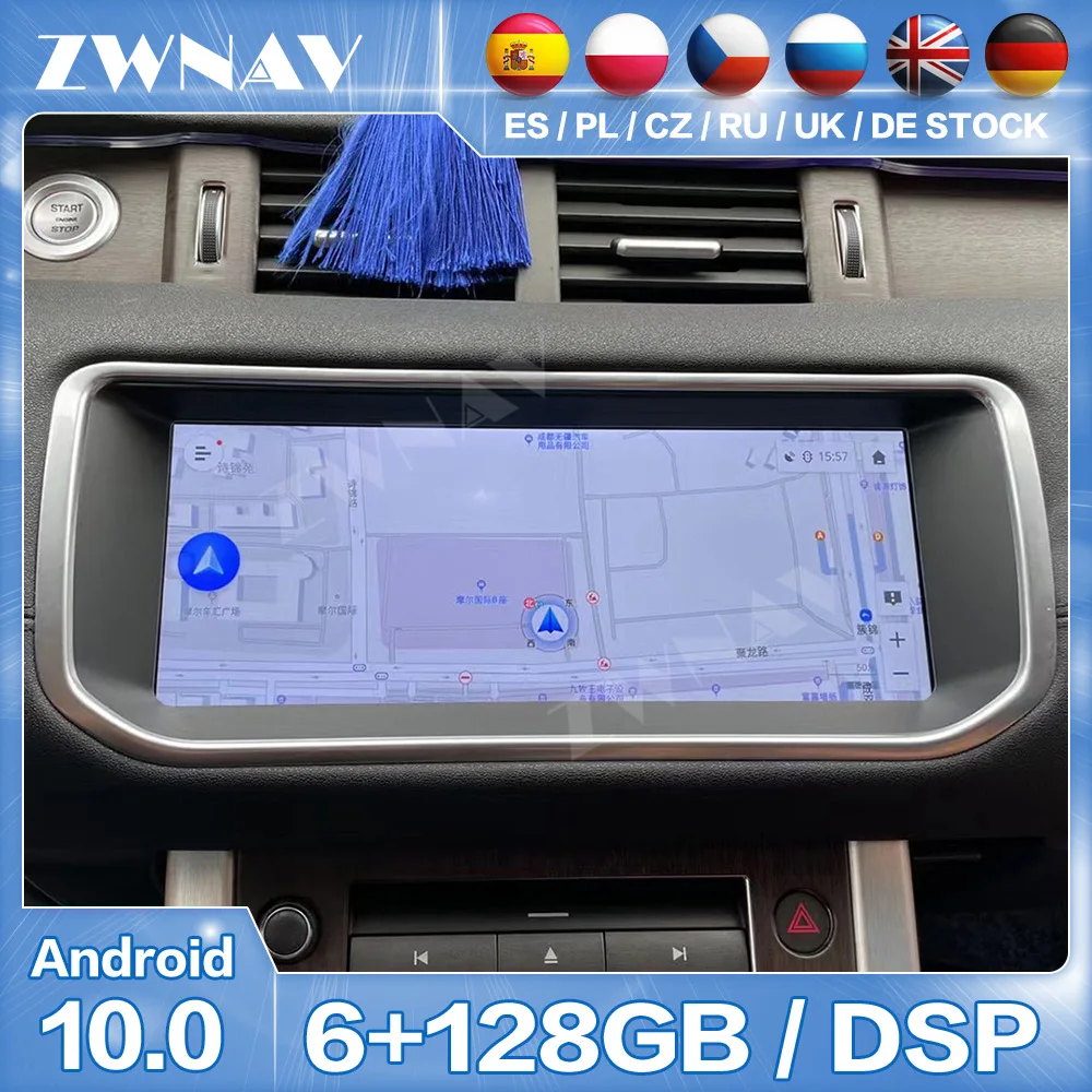 Android 10 GPS навигатор для Land Rover Range Evoque LRX L538 2012 2013 2014 2015 2016 2017 2018 2019 Радио стерео плеер