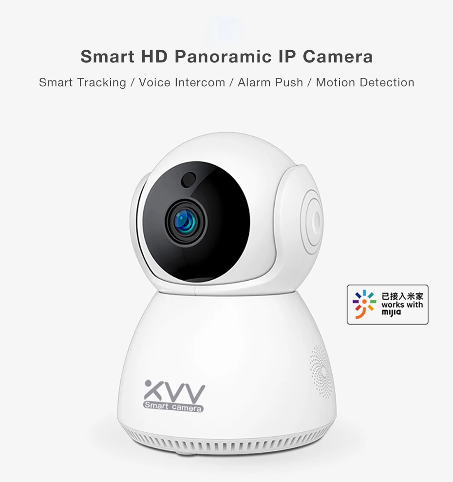Xiaovv Q8 IP камера 1080P Wifi Детский Монитор 360 ° панорамная PTZ беспроводная веб-камера