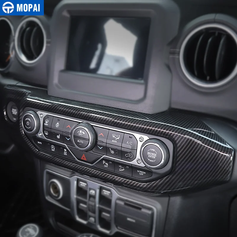 Панель управления MOPAI для Jeep Wrangler JL 2018 + аксессуары Gladiator JT +|Лепнина интерьера| |