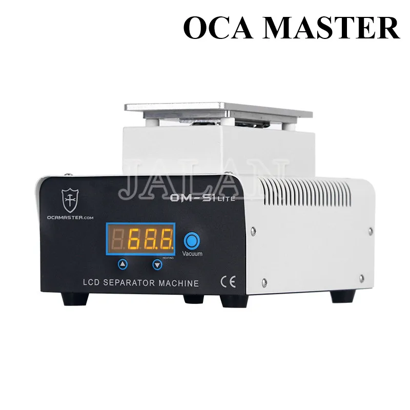 OCA Master встроенный насос сильная мощность 7 дюймов Отопление ЖК-дисплей Отдельная машина стекло ЖК-дисплей разделительный клей инструмент для очистки