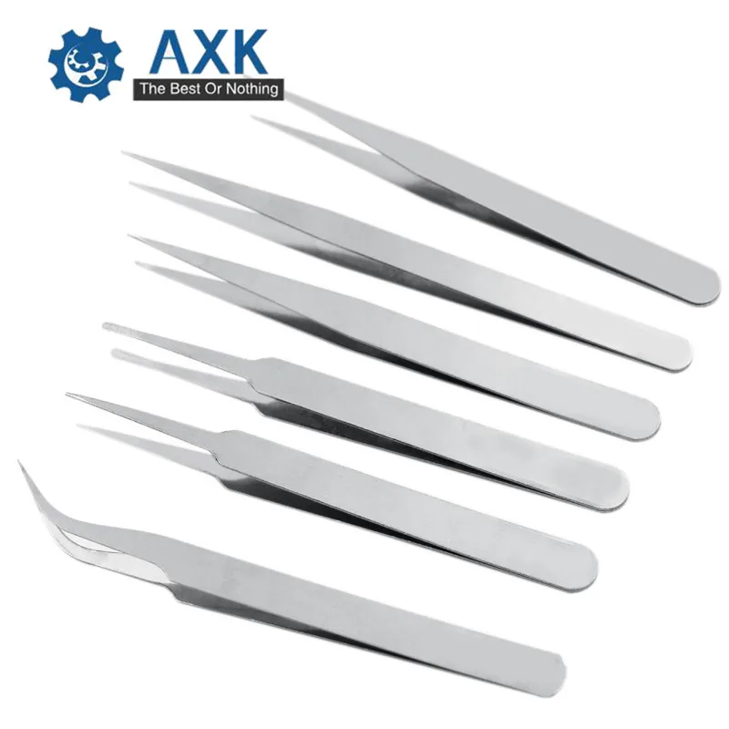 6pcs Tweezers Set Anti-Acid Non-Corrosive Maintenance Repair Tool part DT272 | Инструменты
