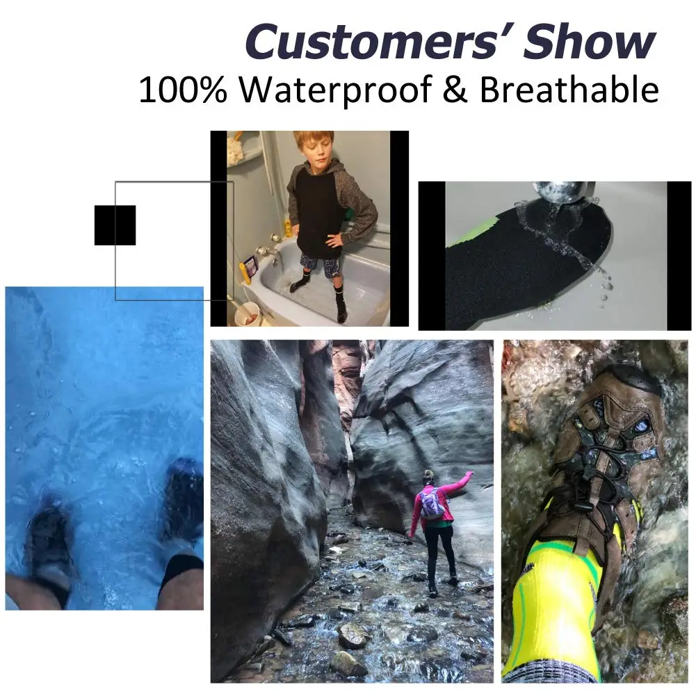 Рэнди солнце по щиколотку или Kneehigh Водонепроницаемый спортивные носки дышащий