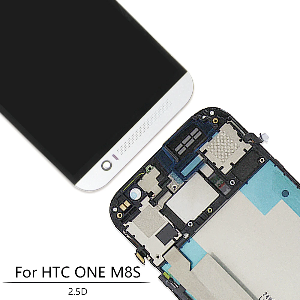 ЖК-дисплей OTMIL 5 0 дюйма IPS для HTC ONE M8S сенсорный экран с рамкой и дигитайзером в