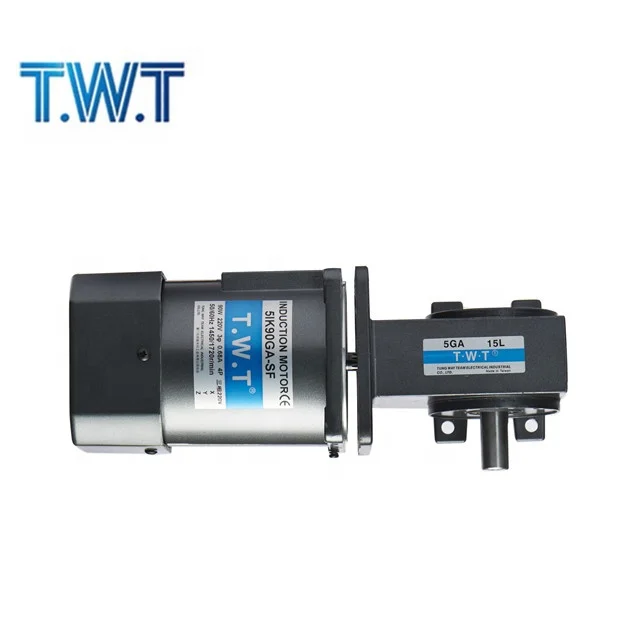 

T.W.T 5IK90GA-SF, 5GA15L, червячный редуктор переменного тока