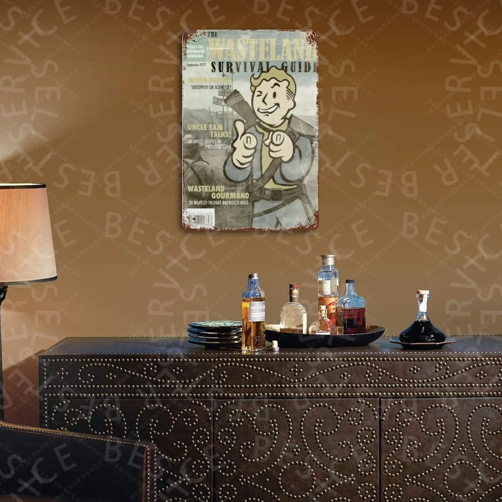 

Wasteland Survivai Guide Metal Plate Tin Sign Personalized Living Room Decorative Plaques Iron Painting Home Decor 20*30cm