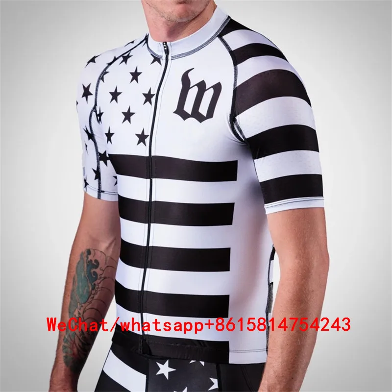 3 wattie ink летняя велосипедная одежда полиэстер короткий рукав Велоспорт Джерси для мужчин дорога или катание по горам гонки движения - Цвет: 3