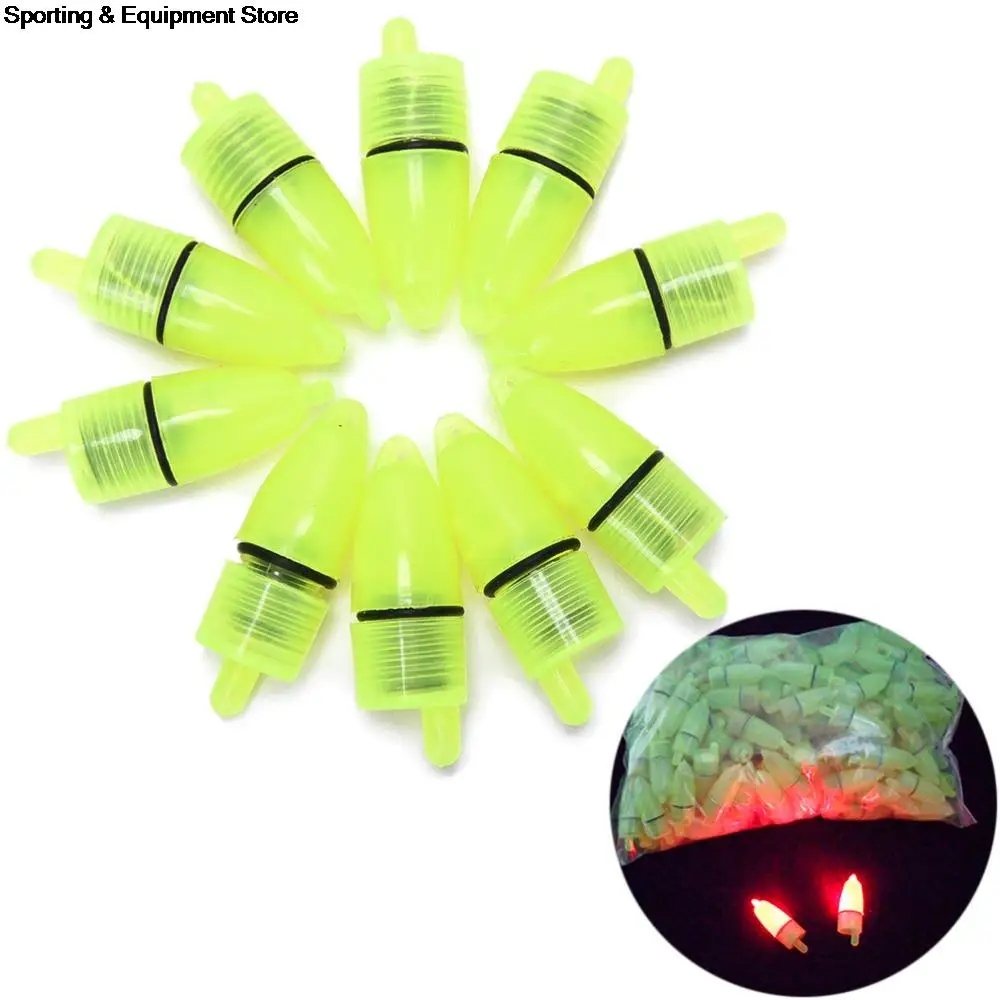 10 шт. наконечник для горячей удочки светодиодный светильник кольцо ночного укуса