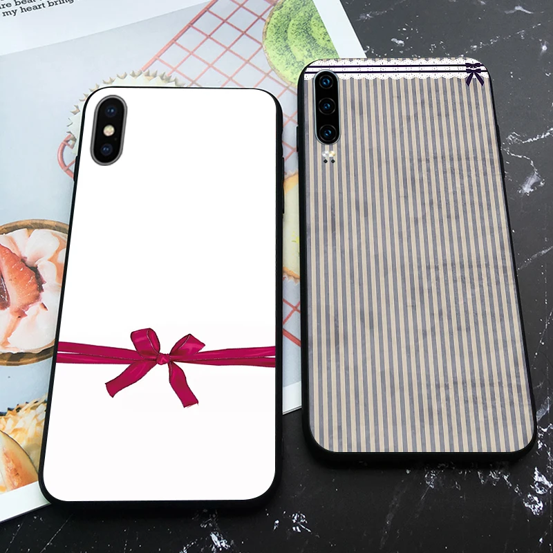 Для huawei Nova 5T чехол черный мягкий силиконовый в полоску для телефона 5i Pro s 5 Nova5 5pro