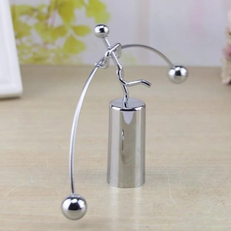 Steel Balance Toy Desk Weightlifter Art Balancing Decompressive Science Psychology Home Office Decoration | Дом и сад