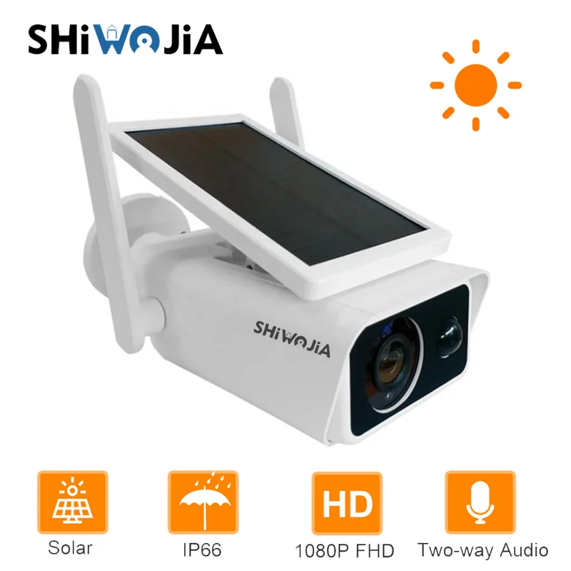 

IP-камера shiвоенia с солнечной батареей, Wi-Fi, 1080P