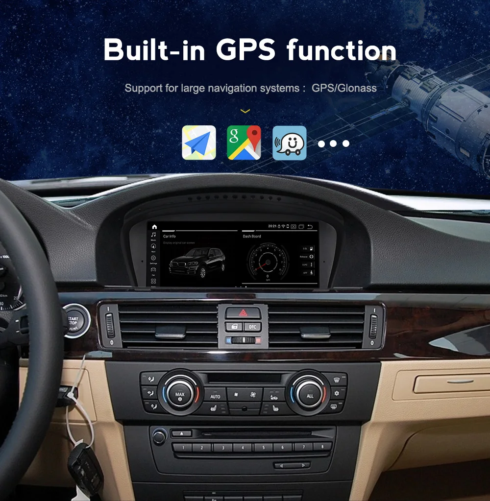 Автомобильный мультимедийный плеер NaviFly без экрана Qualcomm Snapdragon API 29 4G LTE Android 10 0 для