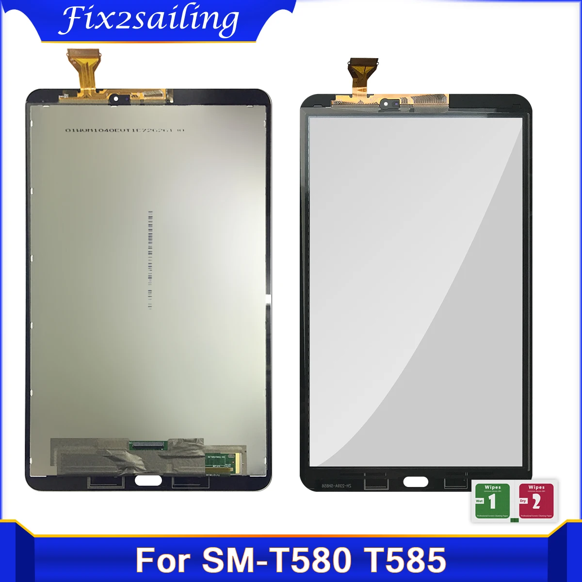 10 1 ''для Samsung Galaxy Tab A SM T580 T585 ЖК дисплей и сенсорный экран дигитайзер Датчик в