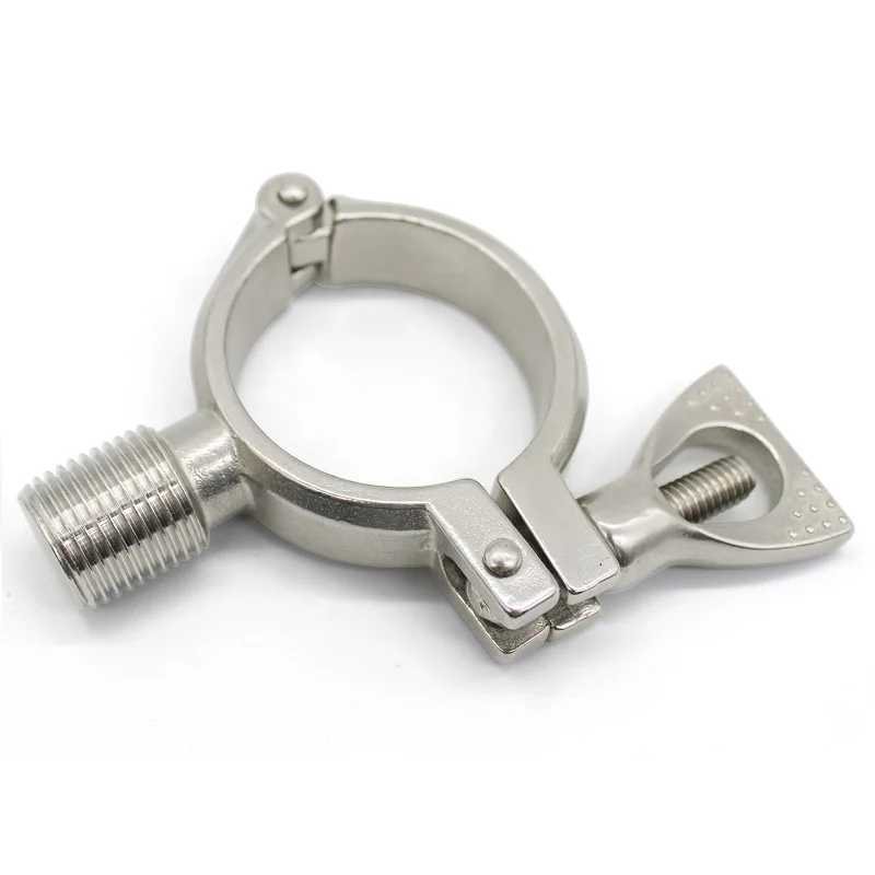 OD 19 мм до OD152mmbspt1 / 2 &quotнаружная резьба 304 Скоба из нержавеющей стали для труб