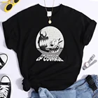 Тень манга женские футболки Vogue плюс мужская одежда основные рубашки тройника корейские топы на лето и весну в стиле хип-хоп; Женская футболка