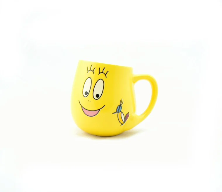 Креативная Мода Милая керамика Barbapapa кружка Barbapapa мультфильм чашка для подарка на день рождения
