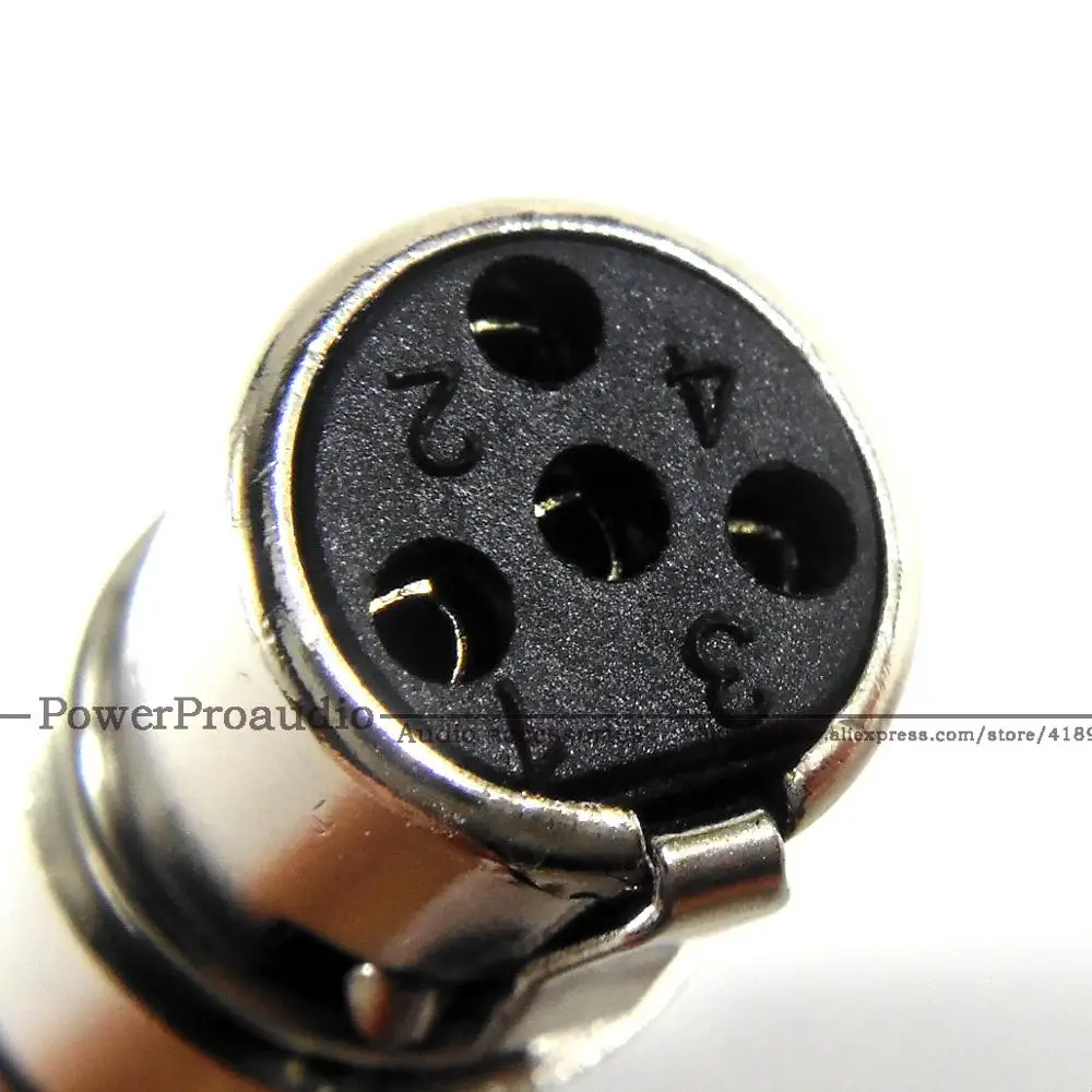 4 шт. контактный разъем микрофон аудио кабель Разъем подходит для Shure|Аксессуары