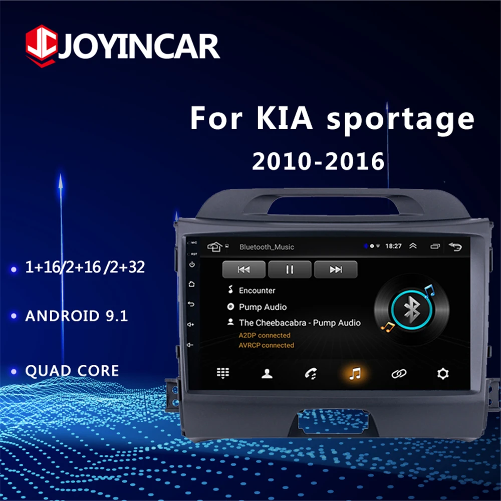 Автомагнитола 2 Din 9 дюймов Android 1 мультимедийный видеоплеер для Kia Sportage 2010 2011 2016