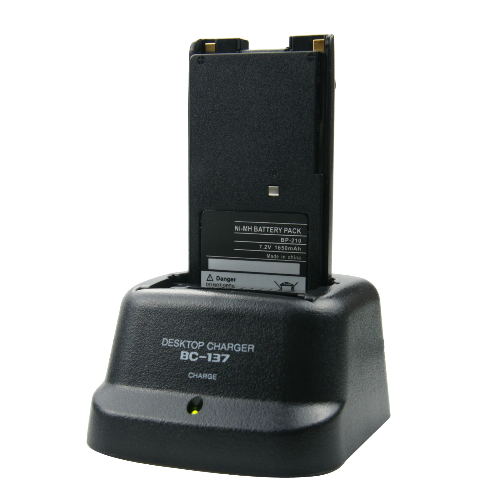 10X BC-137 Li-Ion Battery Desktop Charger For Radios ICOM IC-F11 IC-F21 IC-F30 IC-V82 IC-F30