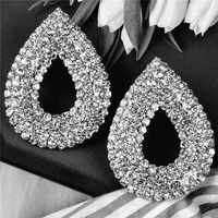 s925 fashion jewelry 2021 new rhinestone earrings women punching luxury gift accessories e1153 coruixi