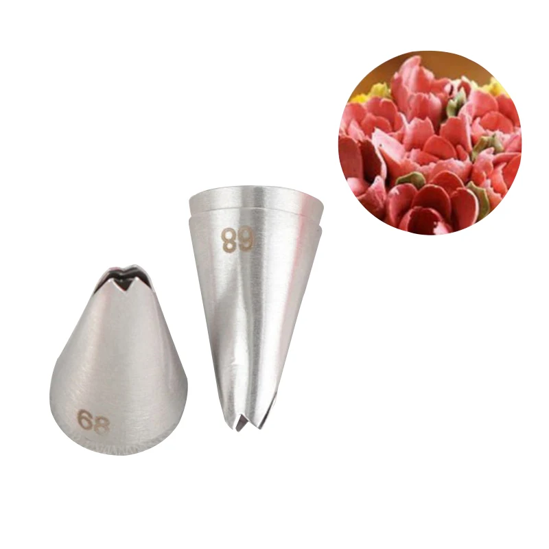 #68 Асимметричные насадки для кондитерского мешка кремовая насадка торта