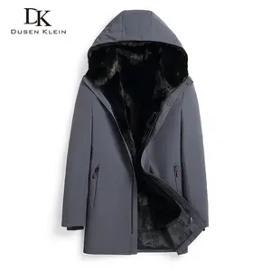 Мужская норковая шуба, Толстая теплая зимняя верхняя одежда, куртка 99721