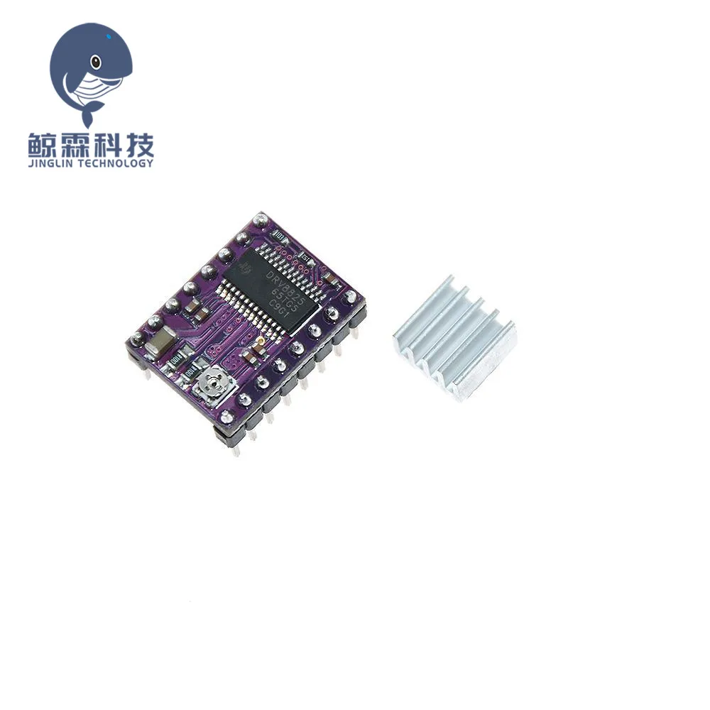 Запчасти для 3D принтера StepStick A4988 DRV8825 драйвер шагового двигателя с радиатором Reprap