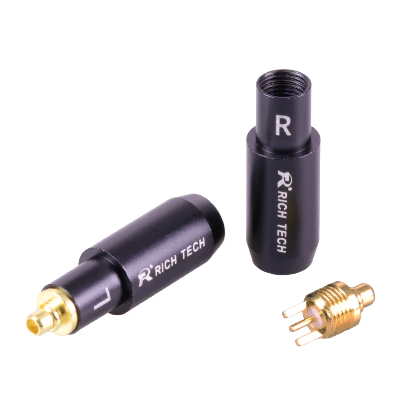 Type 1 2шт MMCX HIFI Разъем для наушников, позолоченный MMCX разъем для наушников ESW750 ESW950 ES770H 990H - Цвет: Type 1