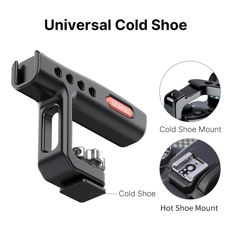 

Ulanzi UURIG R071 мини НАТО Верхняя ручка DSLR с 1/4 ''винт и Холодный башмак ручка для LED светильник шарнирное сочлененное крепление Камера аксессуары