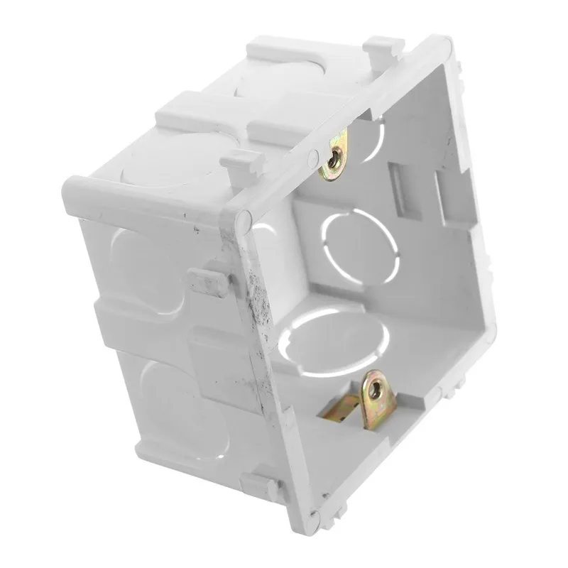 Универсальная белая распределительная коробка для монтажа в стену 86*86 мм 86 |