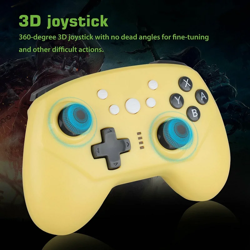 Беспроводной геймпад TIPTOP джойстик Pro контроллер для Switch/Lite Console подарок