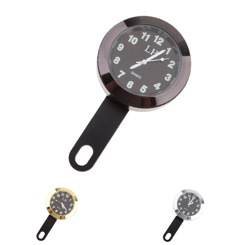 

Motorbike Motorcycle Luminous Dial Clock Fit for Handlebar Mount