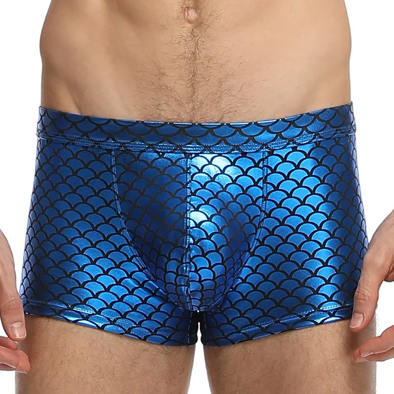 

Men Boxers Sexy Underwear Breathable U Convex Pouch Gay Underpants Male Panties Shorts Ropa Interior Hombre