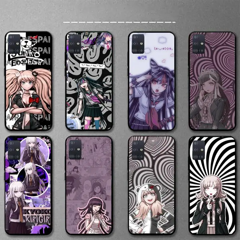 Danganronpa Cartoon Phone Case For Samsung S21 S30 S10 S9 S8 S7 S6 S5 plus lite ultra edge soft Cover Fundas