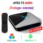 Приставка Смарт-ТВ A95X F3 AIR II, Android 11,0, 4 + 64 ГБ, 8K, AV1