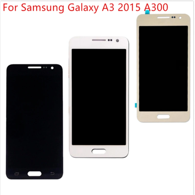 Высокое качество для Samsung Galaxy A3 2015 A300 A3000 A300F A300M ЖК дисплей + сенсорный экран в